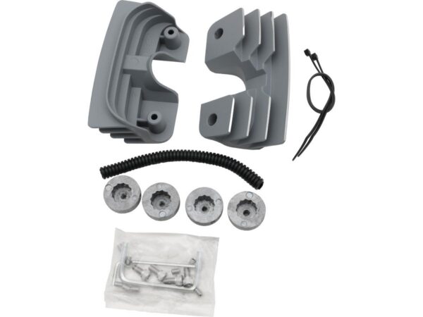 Natural Hi-Lighted Finned Headbolt Covers
