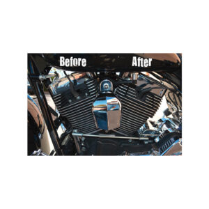 Natural Hi-Lighted Finned Headbolt Covers