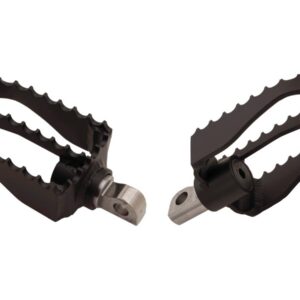 MX-Style Footpegs Black Powder Coated