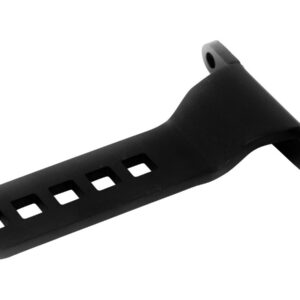 Wide Headlight Relocation Bracket Black Powder Coated