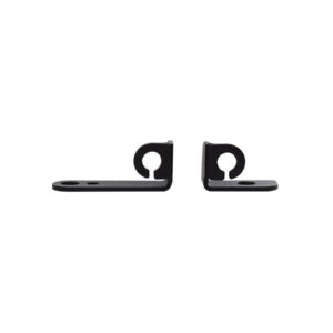 Front Turn Signal Bracket Black Powder Coated