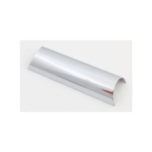 Straight Hot Shot Pipes E2 Heat Shield for Sportster Models Smooth Chrome