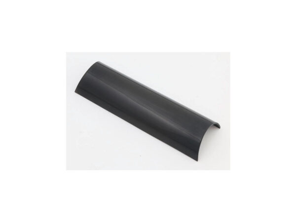 Straight Hot Shot Pipes E2 Heat Shield for Sportster Models Smooth Black