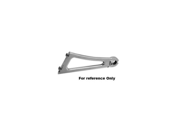 Axle Mount Side Mount License Plate Bracket For 1" Axles Aluminium Polished — изображение 2