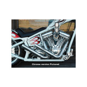 Hot Rod Exhaust System Black Coated (Imgage for Reference) Stainless Steel