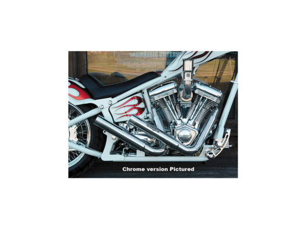 Hot Rod Exhaust System Black Coated (Imgage for Reference) Stainless Steel