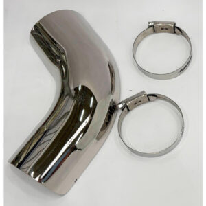 E3 HEATSHIELD Heat Shield Rear Polished