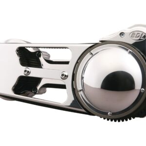 BDL 2 Inch Open Belt Drive 52 Tooth Front/69 Tooth Rear, 142 Tooth 2" Belt Aluminium Polished