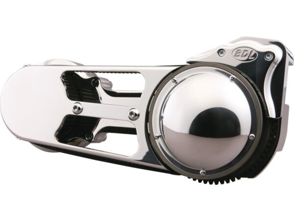 BDL 2 Inch Open Belt Drive 52 Tooth Front/69 Tooth Rear, 142 Tooth 2" Belt Aluminium Polished