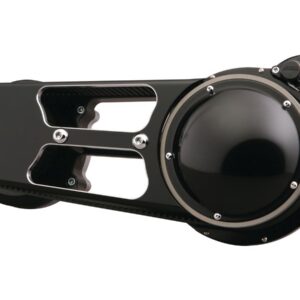 2" Open Belt Drive with Motor Plate 52 Tooth Front/69 Tooth Rear, 142 Tooth 2" Belt Black