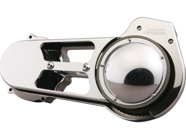 BDL 2 Inch Open Belt Drive 52 Tooth Front/69 Tooth Rear, 142 Tooth 2" Belt Aluminium Polished
