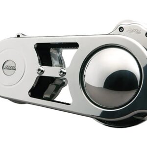 BDL 2 Inch Open Belt Drive 52 Tooth Front/69 Tooth Rear, 132 Tooth 2" Belt Aluminium Polished