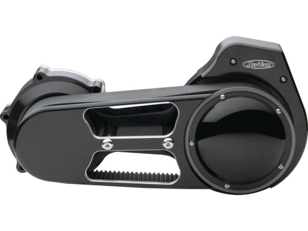 3" Open Belt Drive Black
