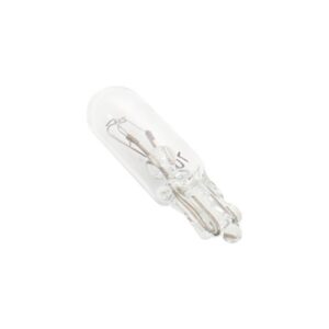 Replacement Bulb Push-In Socket, 12V (Indicator Lamp) Clear Each 1