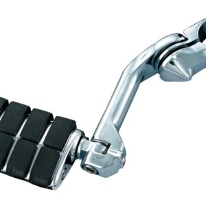 Tour-Tech Cruise Mounts with Heavy Duty Quick Clamps and Offset Arm Long Arm, Dually ISO Pegs Chrome