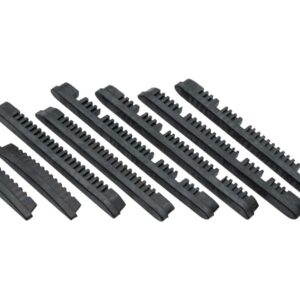 ISO Replacement Rubbers Passenger and Conversion Boards Black
