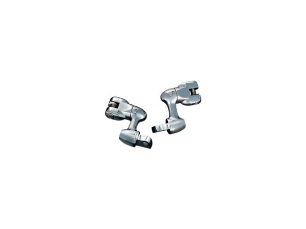 2" Adjustable Lockable Offsets with Male Mount Adapter Chrome — изображение 2