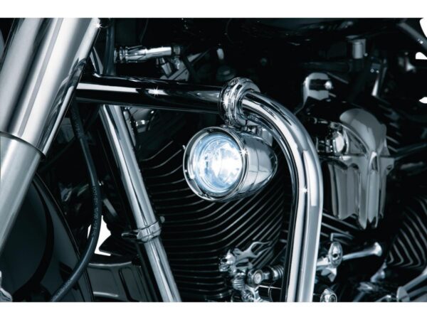 Engine Guard Mounted 3" Driving Light Chrome Halogen — изображение 3