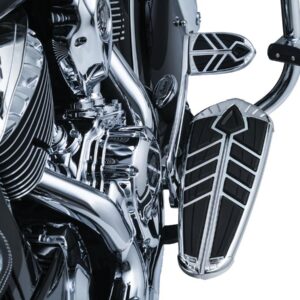 Spear Floorboard Inserts for Indian Chrome