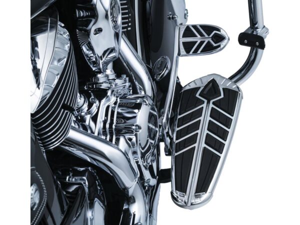 Spear Floorboard Inserts for Indian Chrome