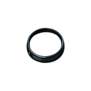 7" Headlamp Trim Ring Black Gloss