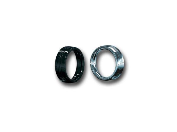 7" Headlamp Trim Ring Chrome