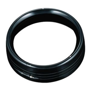 7" Headlamp Trim Ring Black Gloss