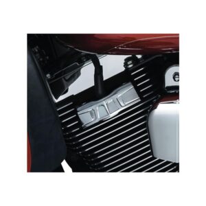 Bahn Spark Plug-Head Bolt Covers, Chrome Spark Plug Head Bolt Cover