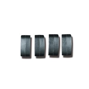Small ISO and Trident Peg Replacement Rubbers Black