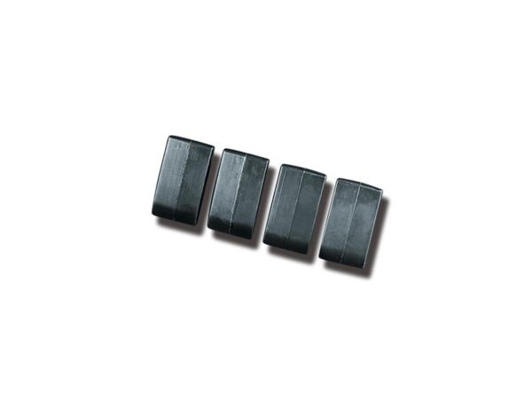 Dually ISO and Trident Pegs Replacement Rubbers Black