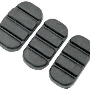 ISO Brake Pedal Pad Replacement Rubber Black
