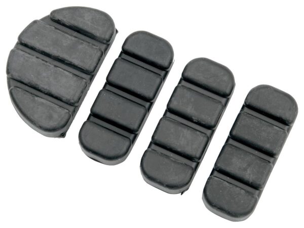 ISO Brake Pedal Pad Replacement Rubber Black