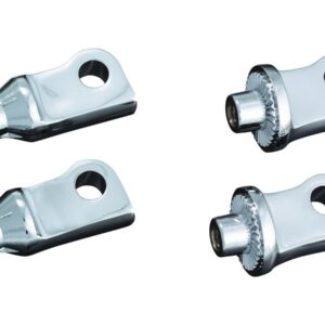 Splined Peg Adapters Chrome