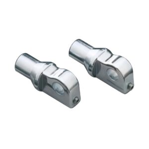 Tapered Male Mount Peg Adapters Chrome