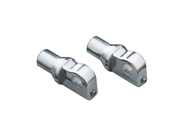 Tapered Male Mount Peg Adapters Chrome
