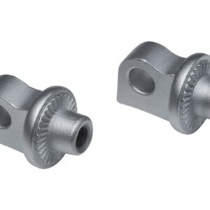 Splined Peg Adapters Silver