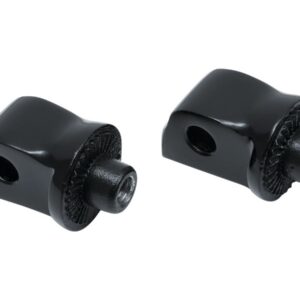 Splined Peg Adapters Gloss Black Gloss