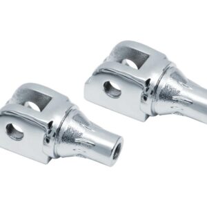 Tapered Male Mount Peg Adapters Chrome
