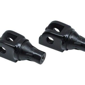 Tapered Male Mount Peg Adapters Gloss Black