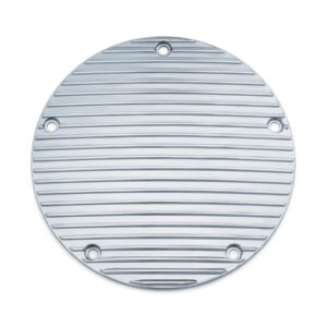 Finned Derby Cover Chrome