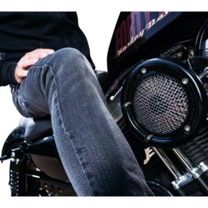 Velociraptor Air Cleaner Kit Without Brackets Black Gloss