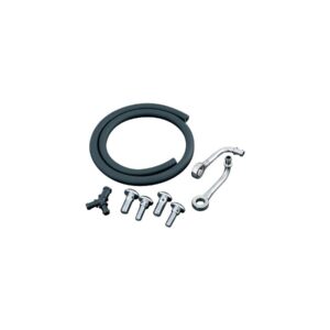 Long Leg Bluegrass Breather Kit Chrome