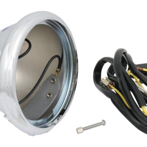 Late Style 4 1/2" Spotlamp Housing Chrome