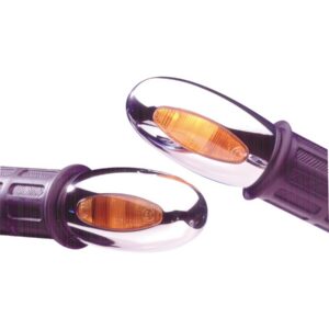 BL 1000 Halogen Bar End Turn Signal Chrome Orange Halogen