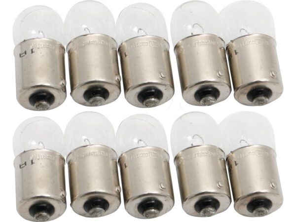 Replacement Bulb 12V, 10W (Bullet Light) Clear Pack 10