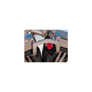 Grooved Breather Kit Chrome