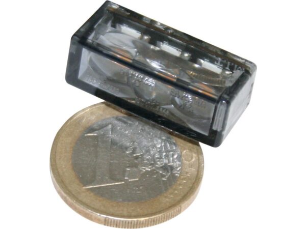 Cube 3 SMD H LED Turn Signal Module Height(mm): 10 , Width(mm): 27 , Depth(mm): 13 , Approved for horizontal installation Smoke LED