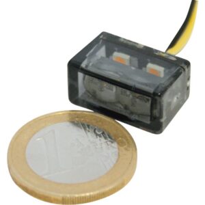 Cube 2 SMD H LED Turn Signal Height(mm): 10 , Width(mm): 20 , Depth(mm): 13 ,Approved for rear, horizontal installation Smoke LED