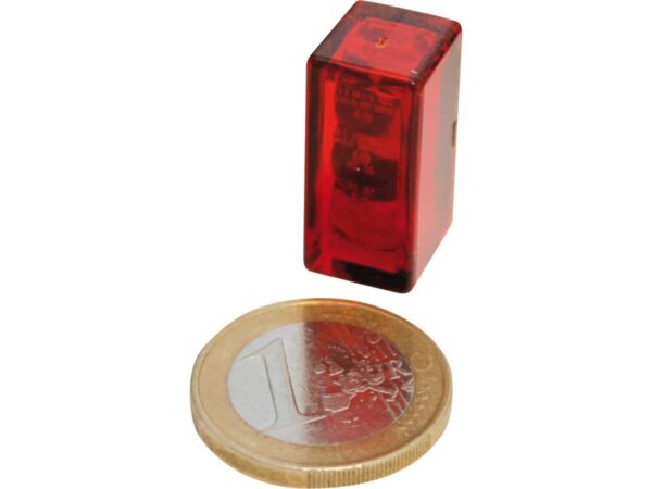 Cube 3 SMD V LED Taillight Height(mm): 23,5 , Width(mm): 11 , Depth(mm): 13 , Approved for vertical installation LED