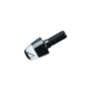 mo.blaze pin LED Turn Signal Black Anodized Clear LED